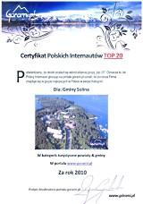 Certyfikat Polskich Internautw TOP 20